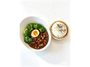braised pork on rice