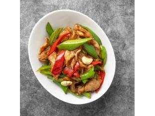 Stir-fried Pork with Chili