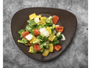 Stir-fried seasonal vegetables
