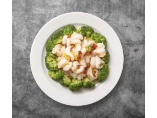 shrimps with broccoli